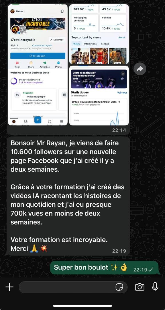 Témoignage — 10 600 followers et 700k vues en moins de 2 semaines sur une nouvelle page Facebook